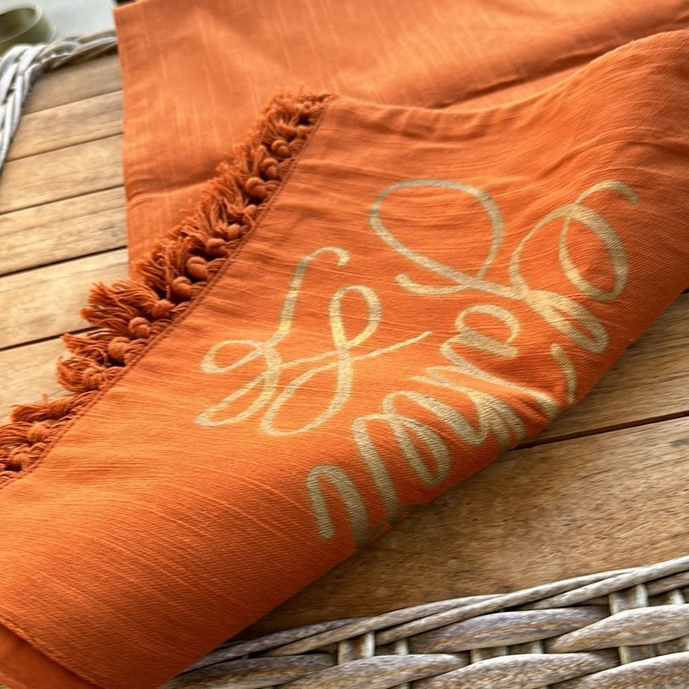 Pier 1 GATHER Table Runner Fall Decor - Picture 3 of 3